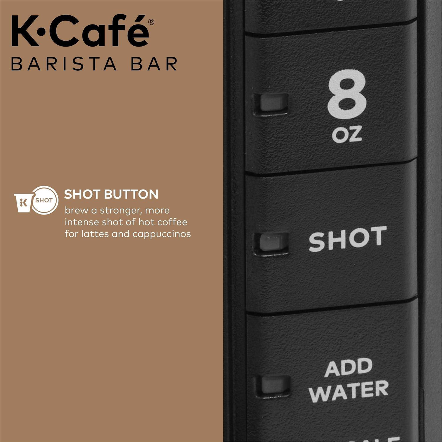 Keurig K-Café Barista Bar Single Serve Coffee Maker and Frother