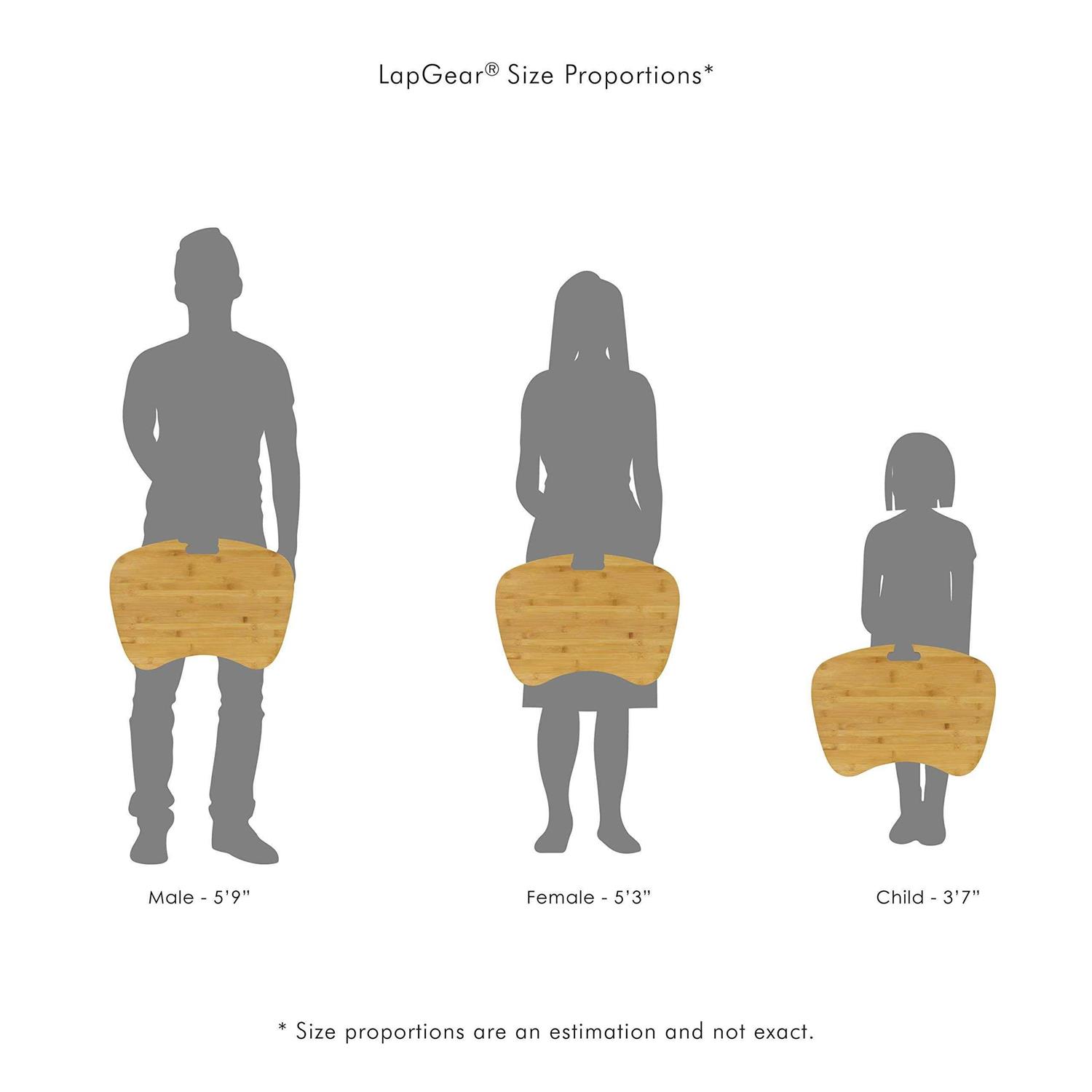 Lapgear Bamboo Lap Desk for up to 17.3 inch Laptops