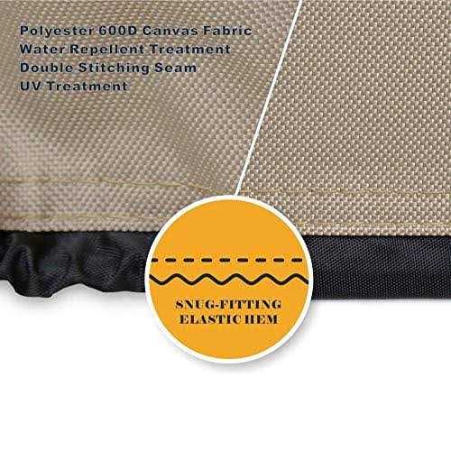 Round Water Resistant Fire Pit Cover with 3 Year Warranty ULTCOVER