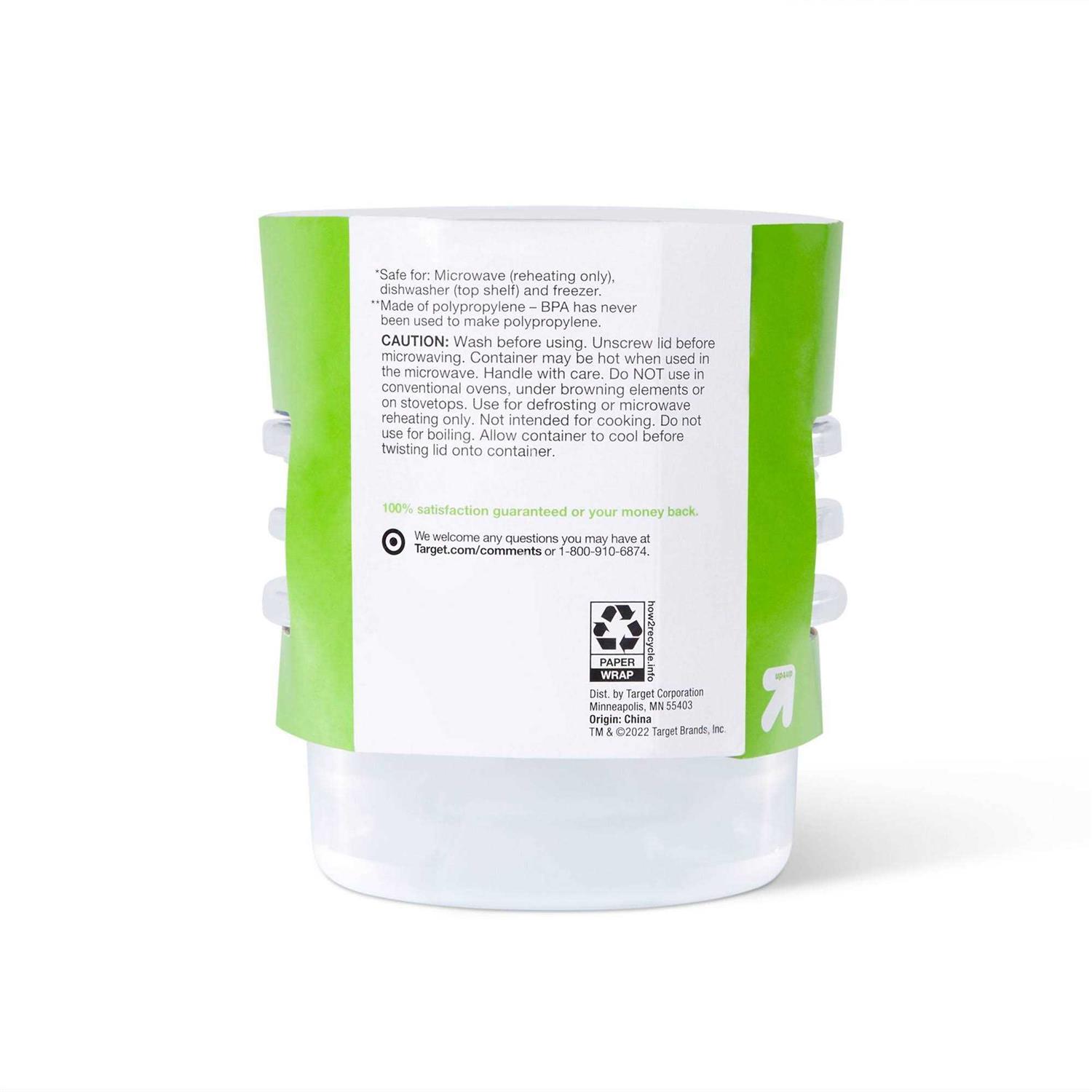 up & up Twist and Store Round Food Storage Container