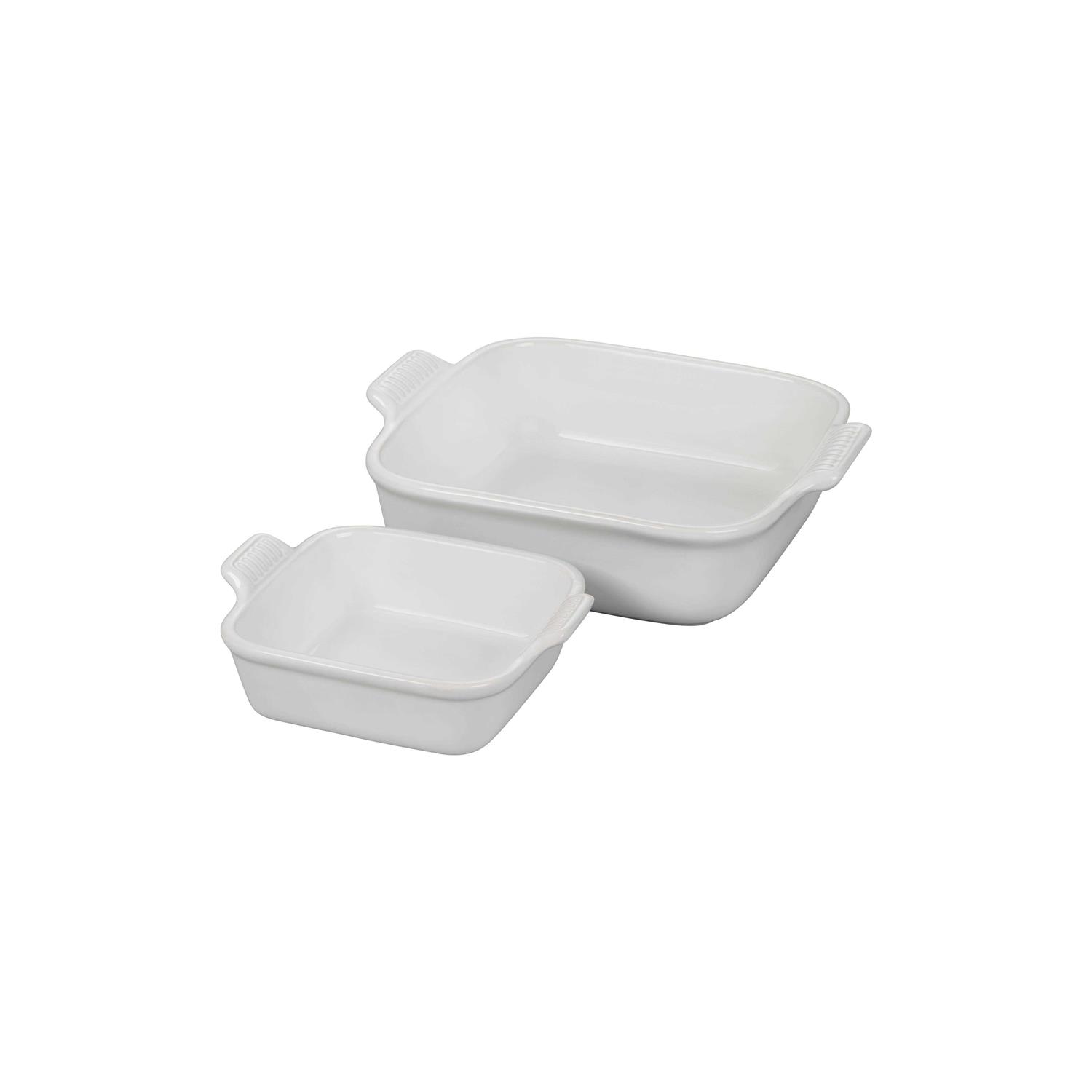 Le Creuset Heritage Set of 2 Square Dishes