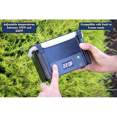 Luncheaze Lite Battery powered, cordless, automatic, self heated electric lunch box