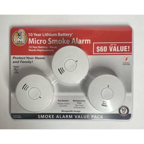 Kidde Micro 10-Year Sealed Battery Smoke Alarm