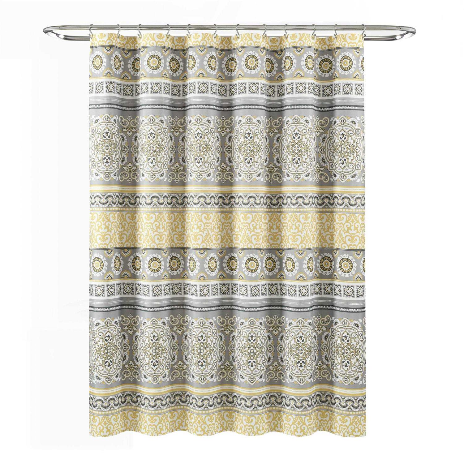 Lush Decor Nesco Stripe Shower Curtain