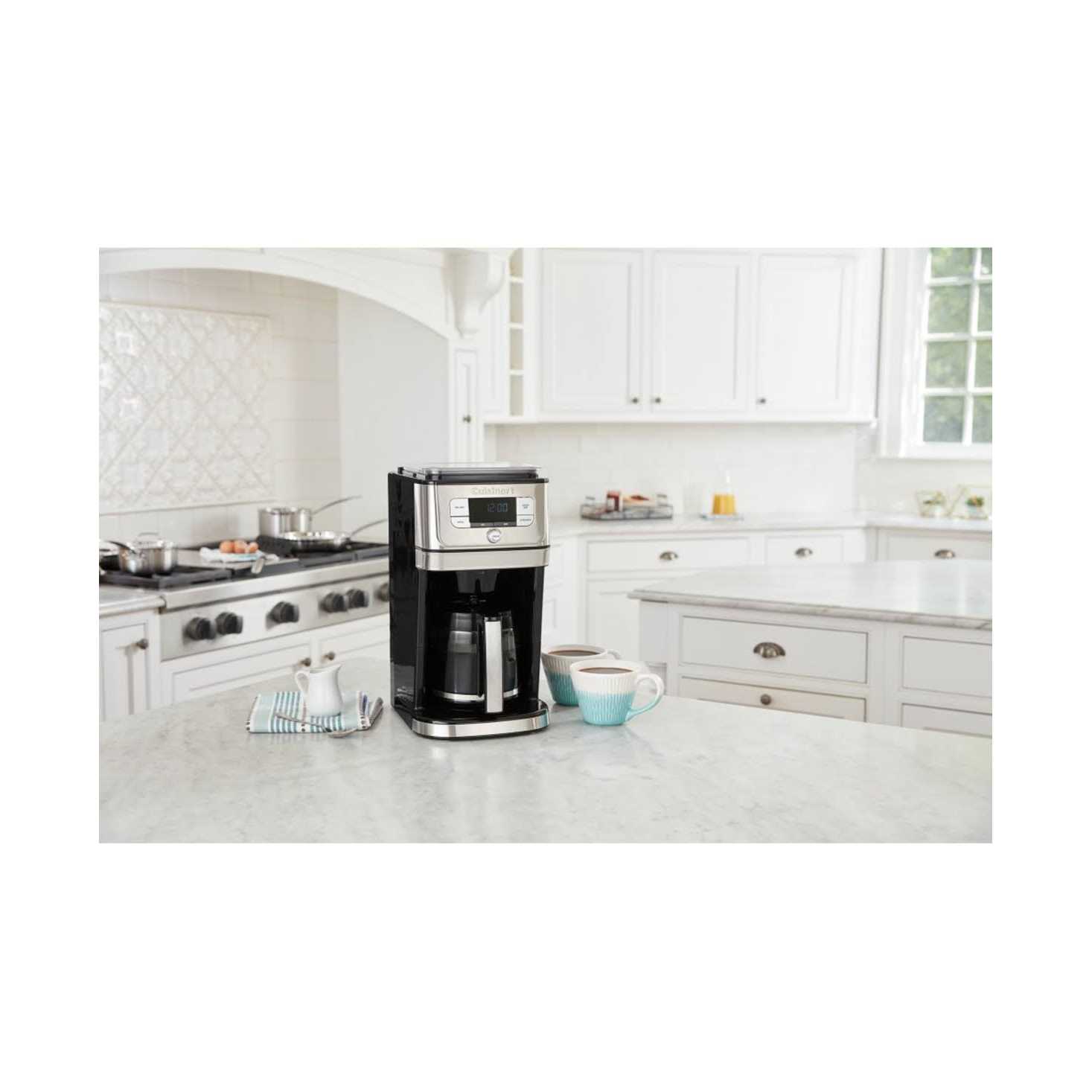 Cuisinart Burr Grind Brew 12-Cup Coffeemaker