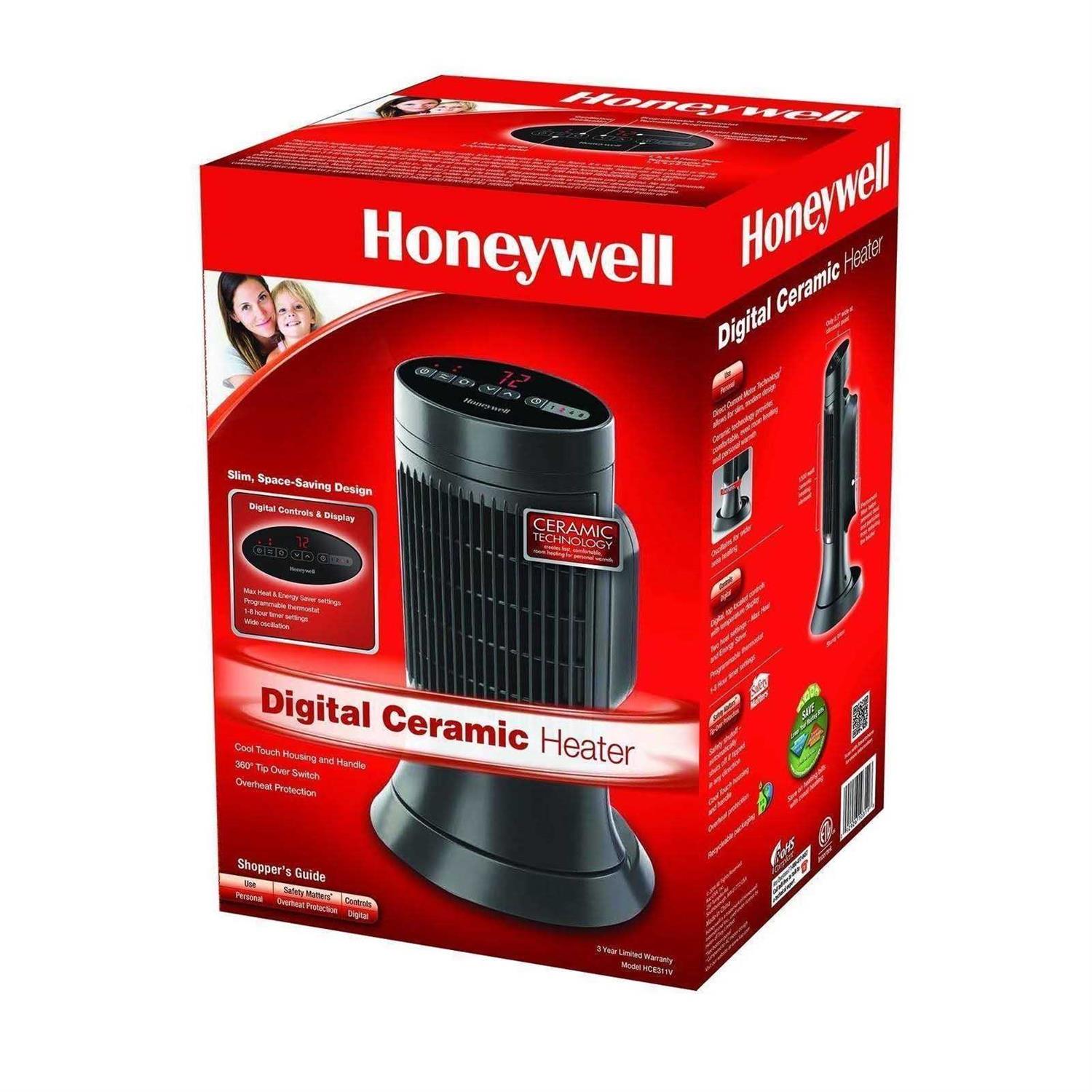 Honeywell Digital Ceramic Compact Tower Heater