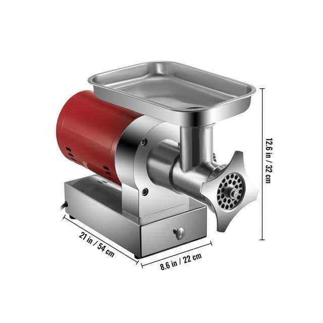VEVOR Electric Meat Grinder Meat Grinder Machine Electric Meat Mincer with 2 Grinding Plates