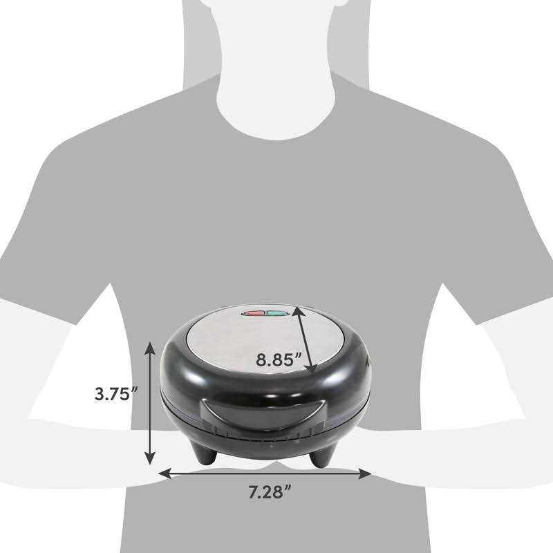 Elite Gourmet EOM205 Non-Stick Omelet Frittata Snack Pocket Maker