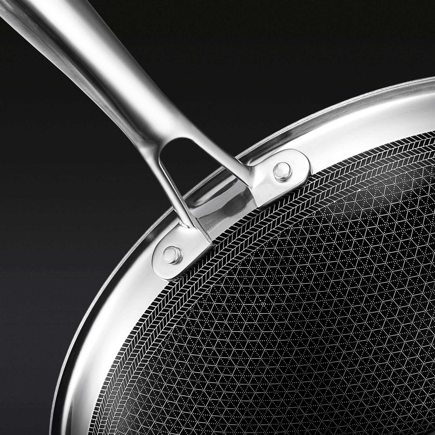 HexClad Cookware 12 Hybrid Wok