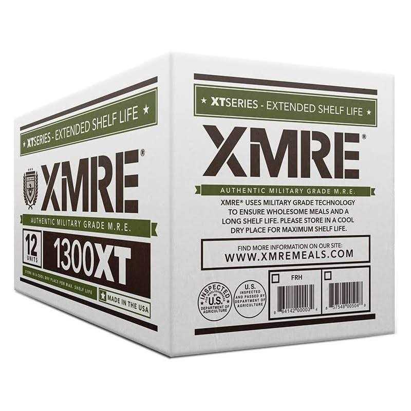 XMRE 1300XT Meals