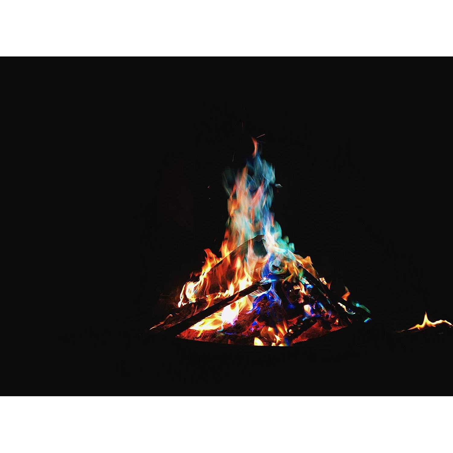 Magical Flames Fire Color Changing Packets for Campfires Fire Pit