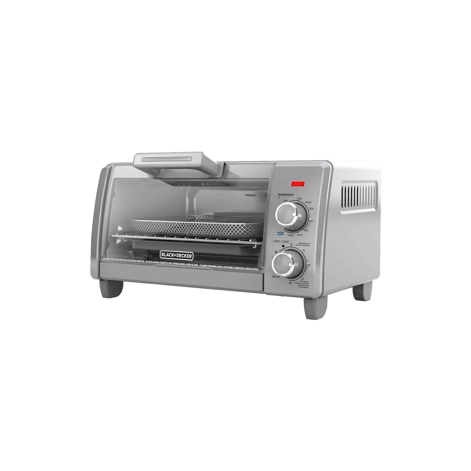 Black+decker Crisp N Bake Air Fry 4-Slice Toaster Oven