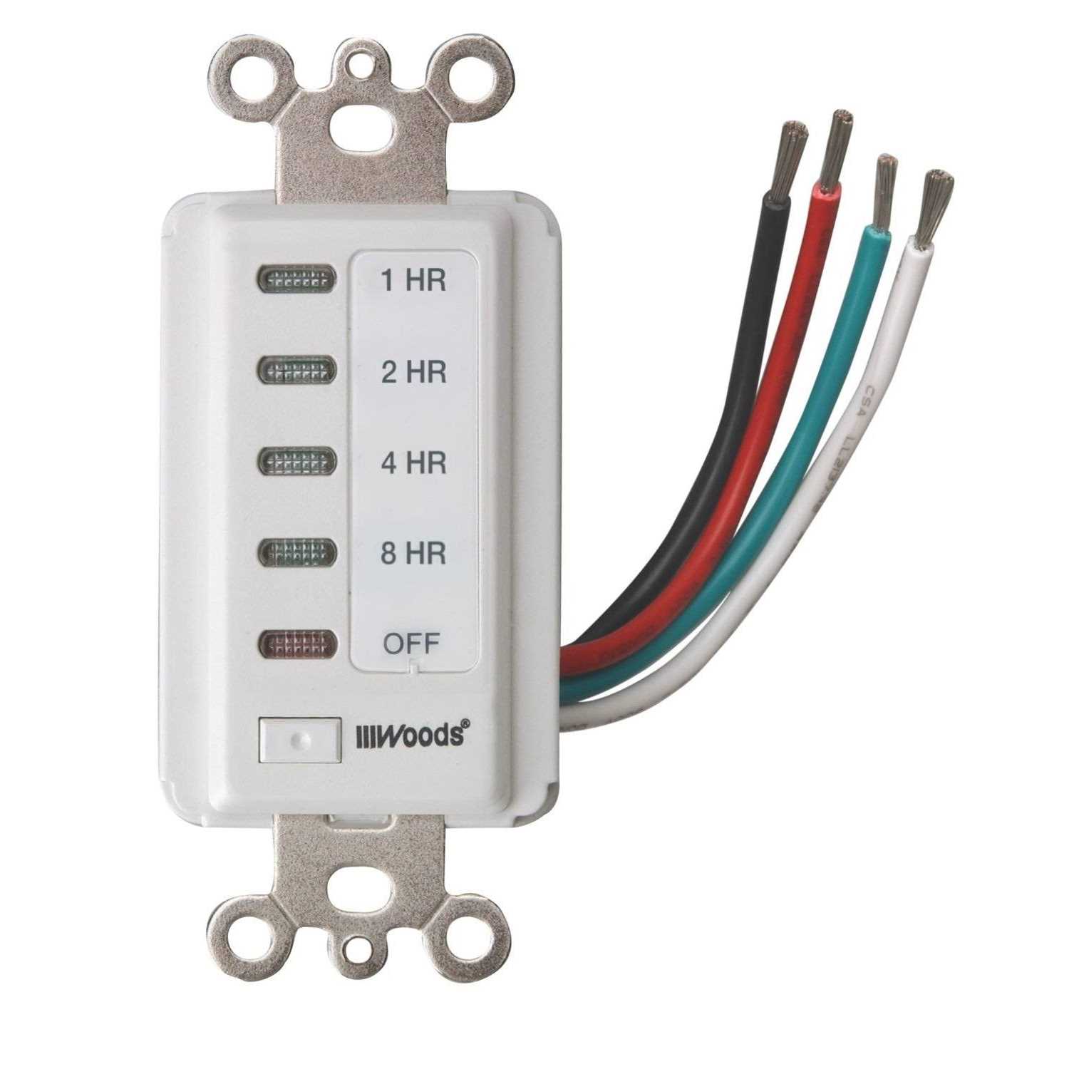 Woods 59013 In-Wall Timer 120 V