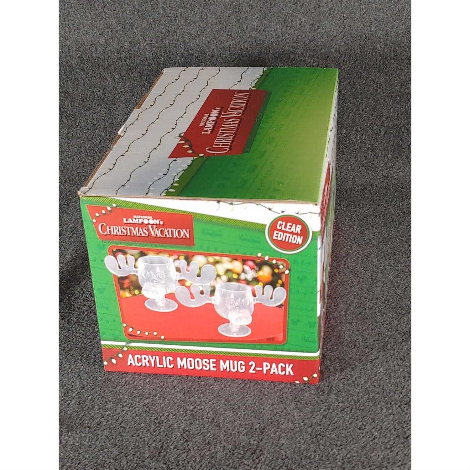 National Lampoon’s Christmas Vacation Griswold Glass Moose Mug