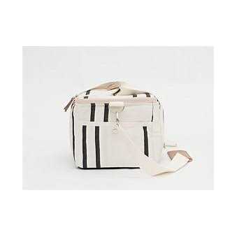 business & pleasure co. Premium Cooler Bag in Black & White