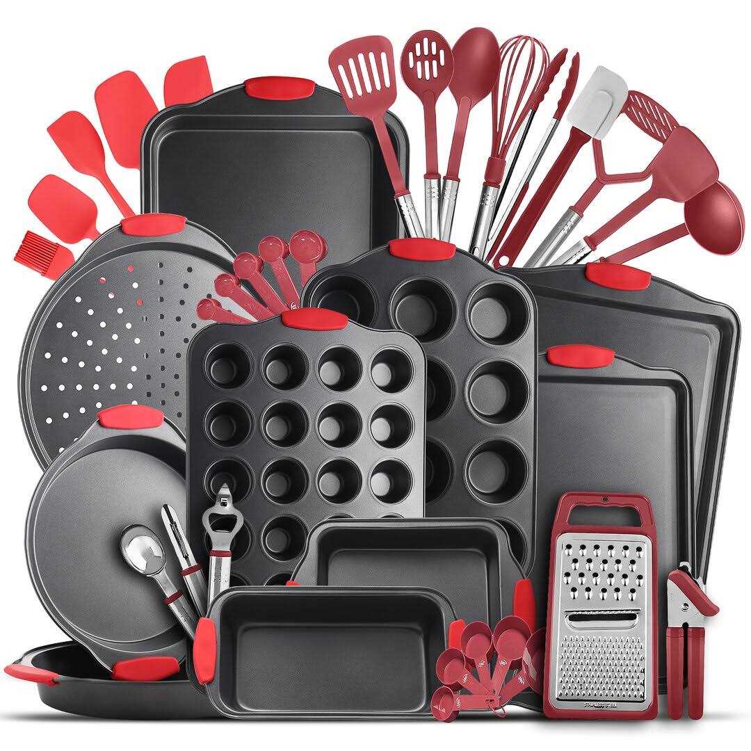 Joytable 15 Piece Bakeware Set + 24 Piece Utensil Set