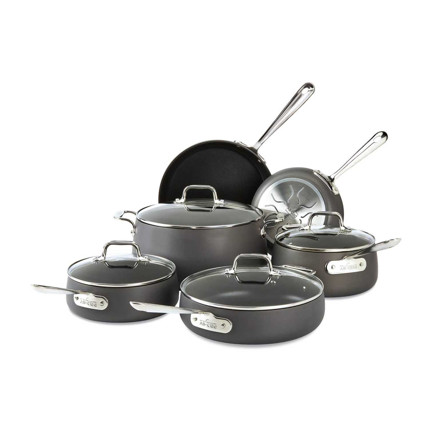 All Clad HA1 Hard Anodized Nonstick Cookware Set