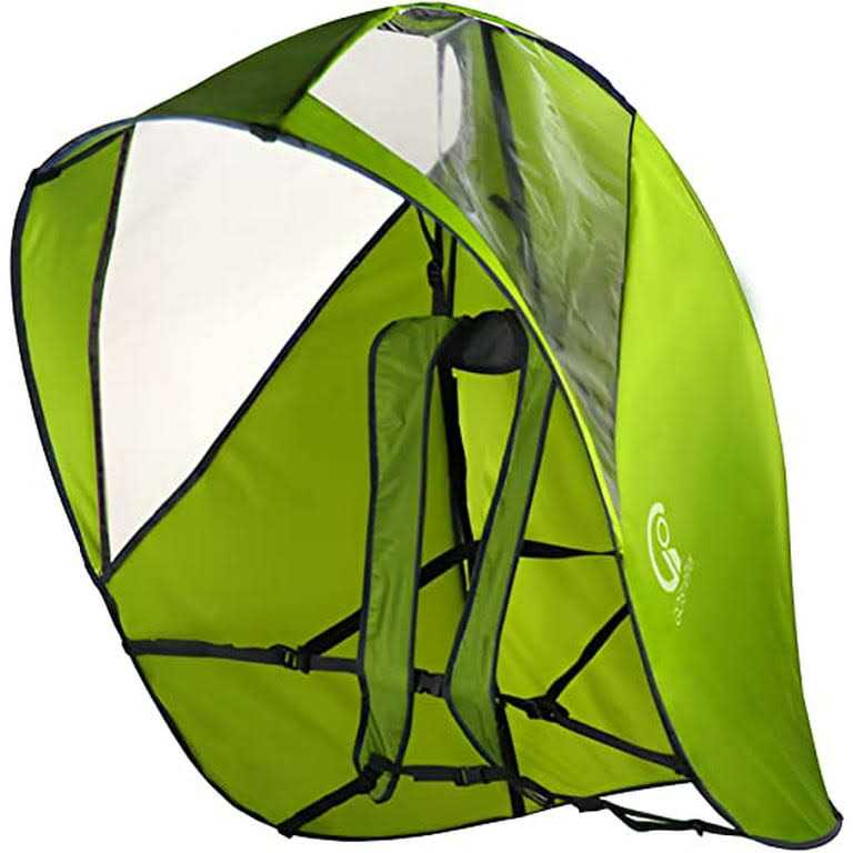 Goshelter Self Shelter Canopy, Hands Free Umbrella, Photographers, Outdoor Activities, Sporting Events, Rain or Sun Shade