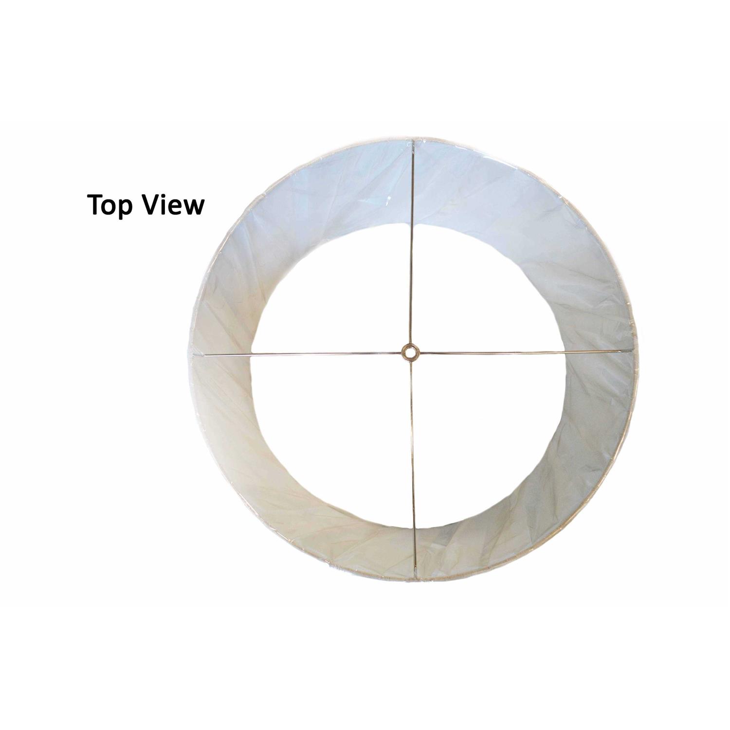 Artiva Luxor Circular Drum Lampshade with Hardback Reinforcement and Spider Fitter