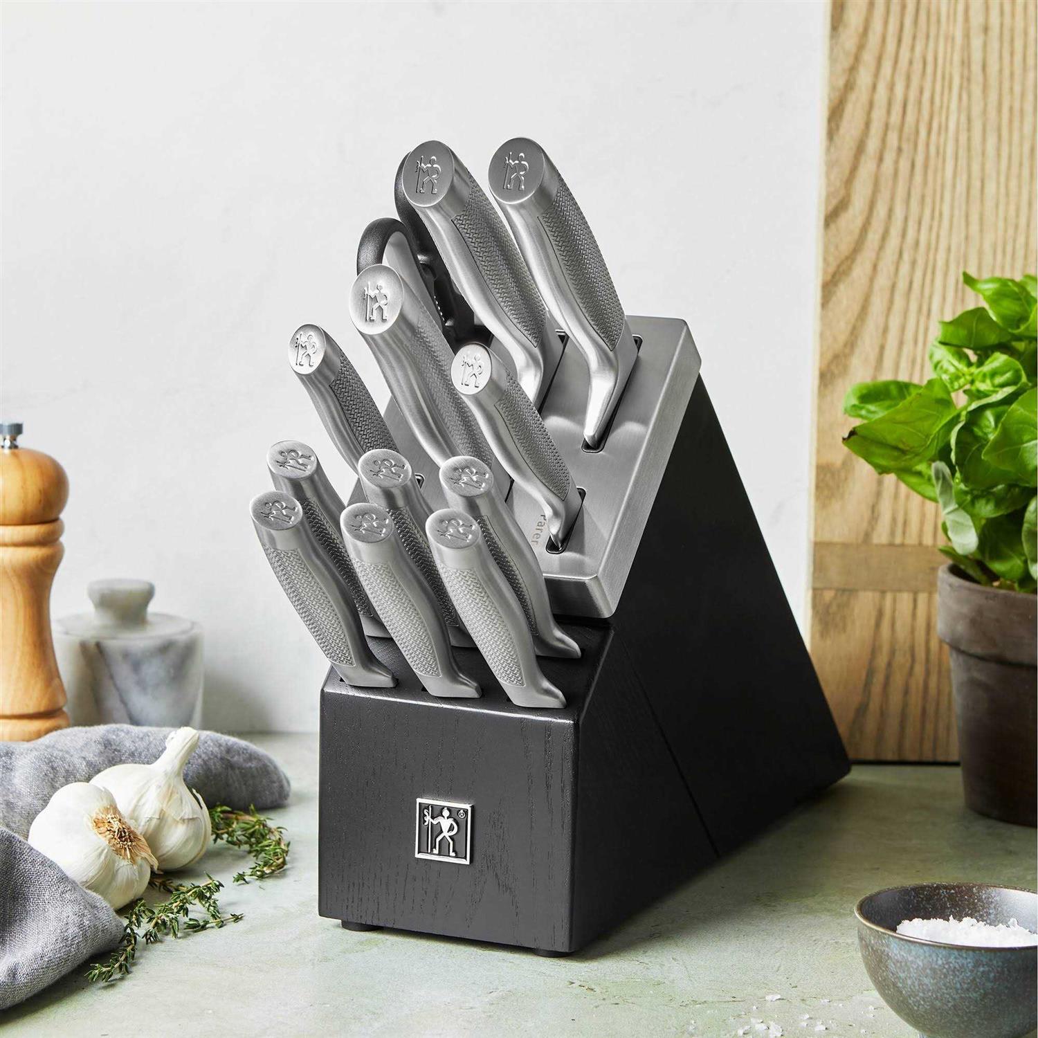 Henckels Diamond 13-pc Self-Sharpening Knife Block Set