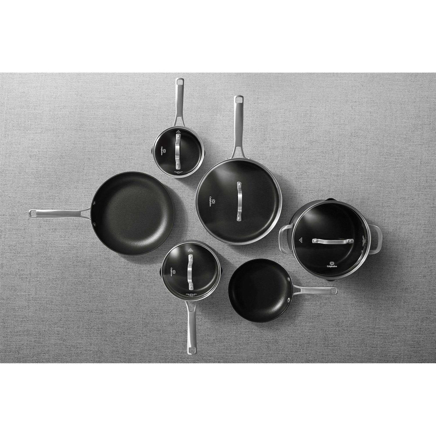 Calphalon Classic Hard Anodized Nonstick 10 Piece Cookware Set