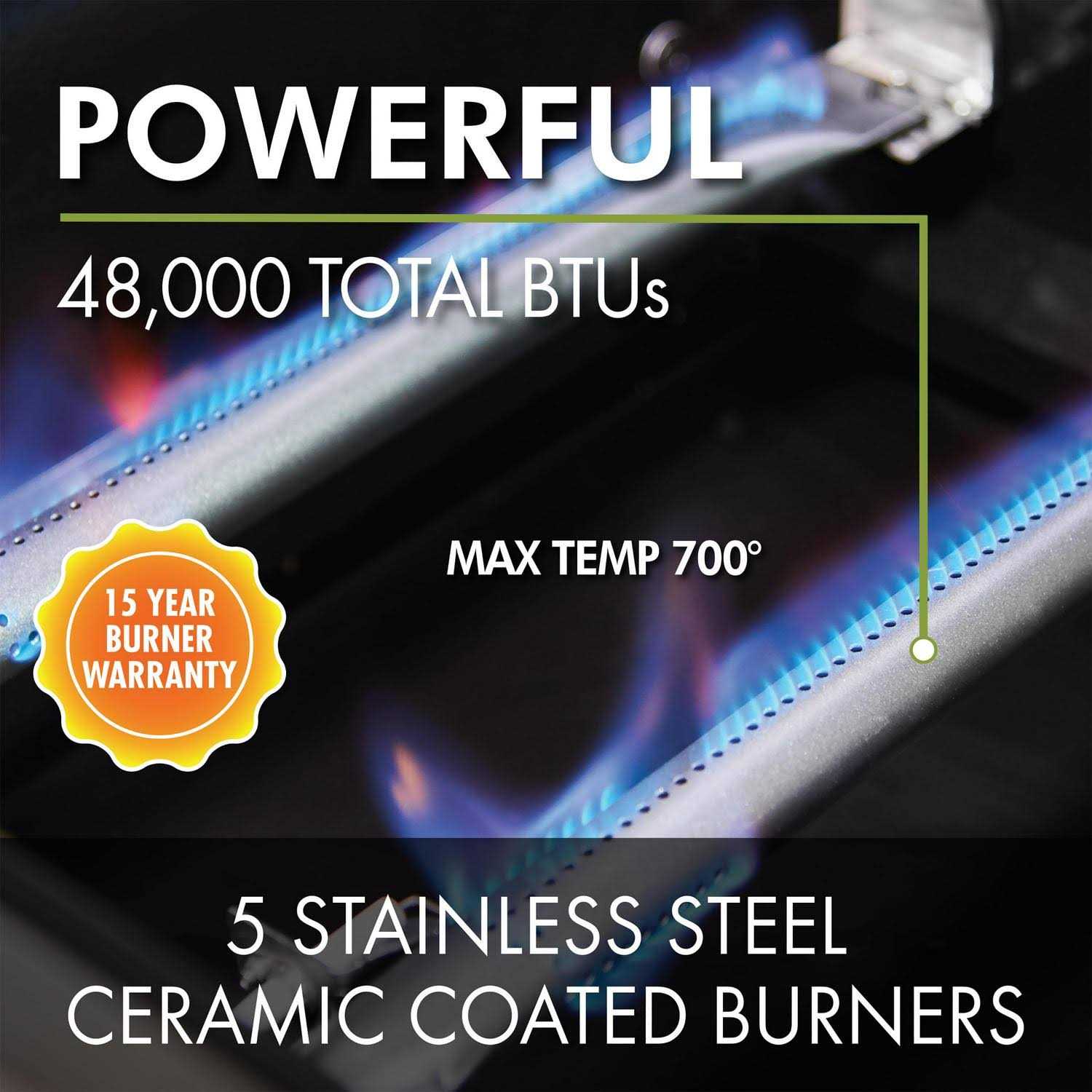 Cuisinart 5-Burner Dual Fuel Gas Grill