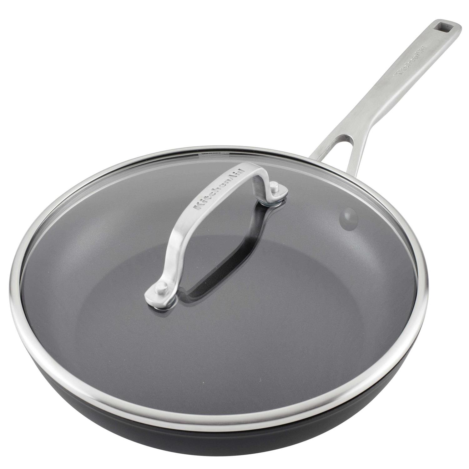 KitchenAid Hard Anodized Induction Frying Pan with Lid