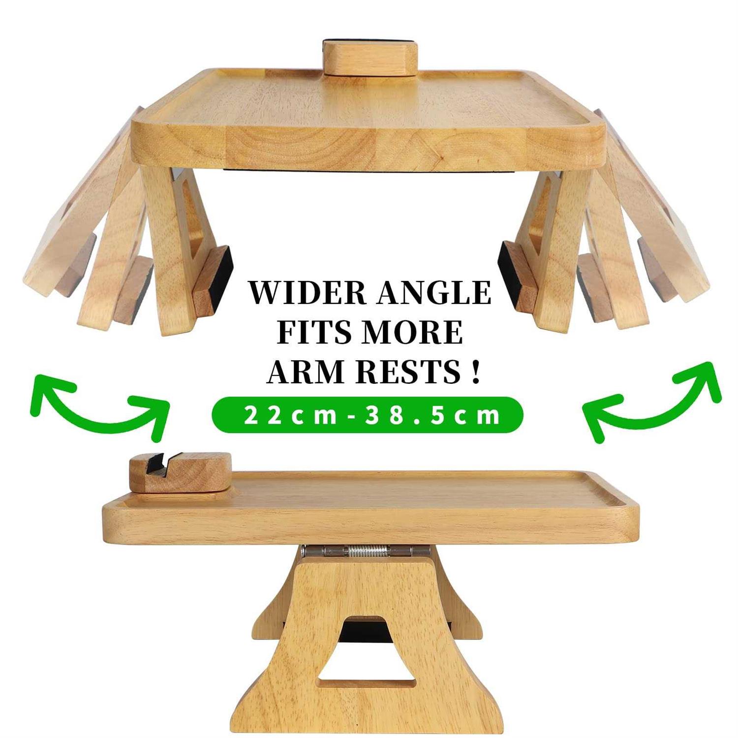 TISEMENT Couch Tray for Wide Sofa