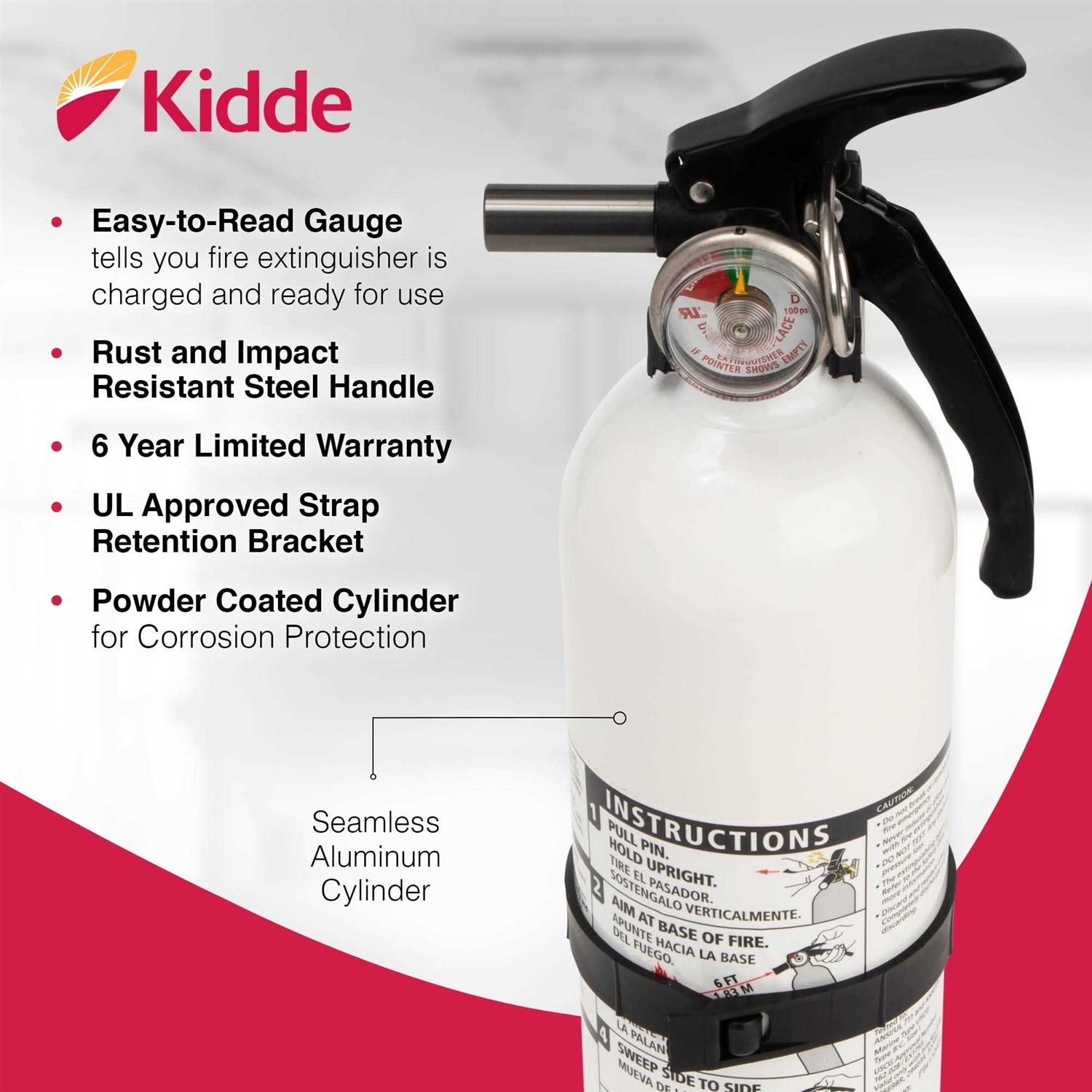 Kidde Auto-Marine 10-B:C Fire Extinguisher