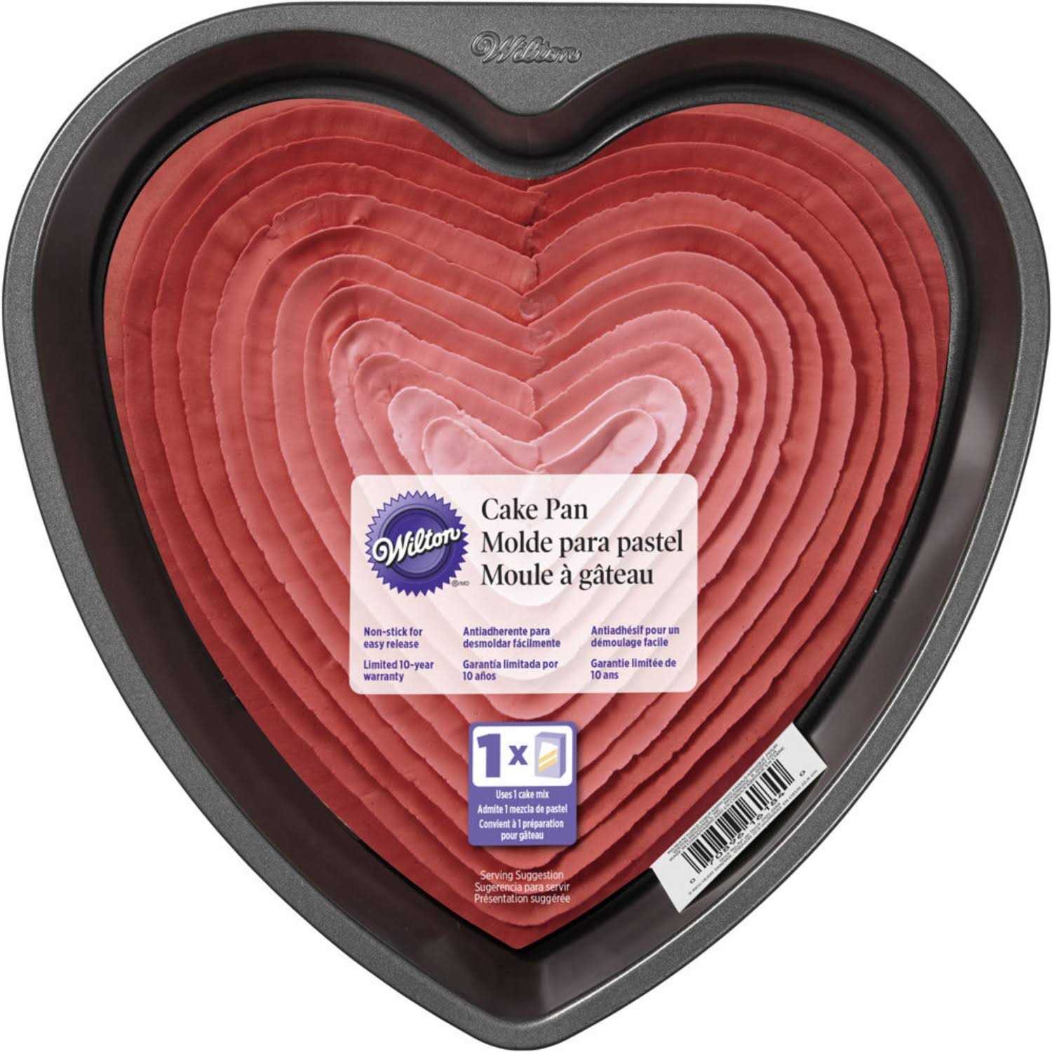 Wilton Heart Shaped Non-Stick Cake Pan