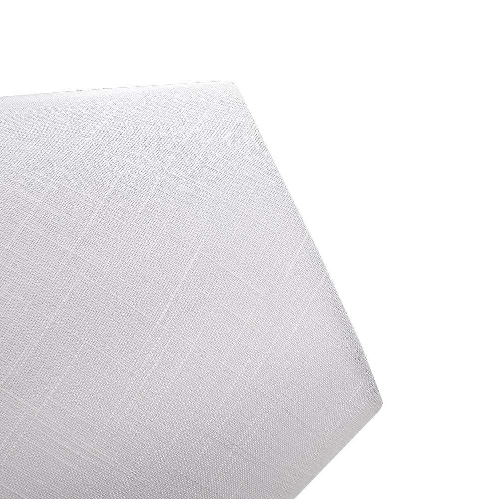 ALUCSET Medium Lamp Shade, Barrel Fabric Lampshade for Table Lamp and Floor Light