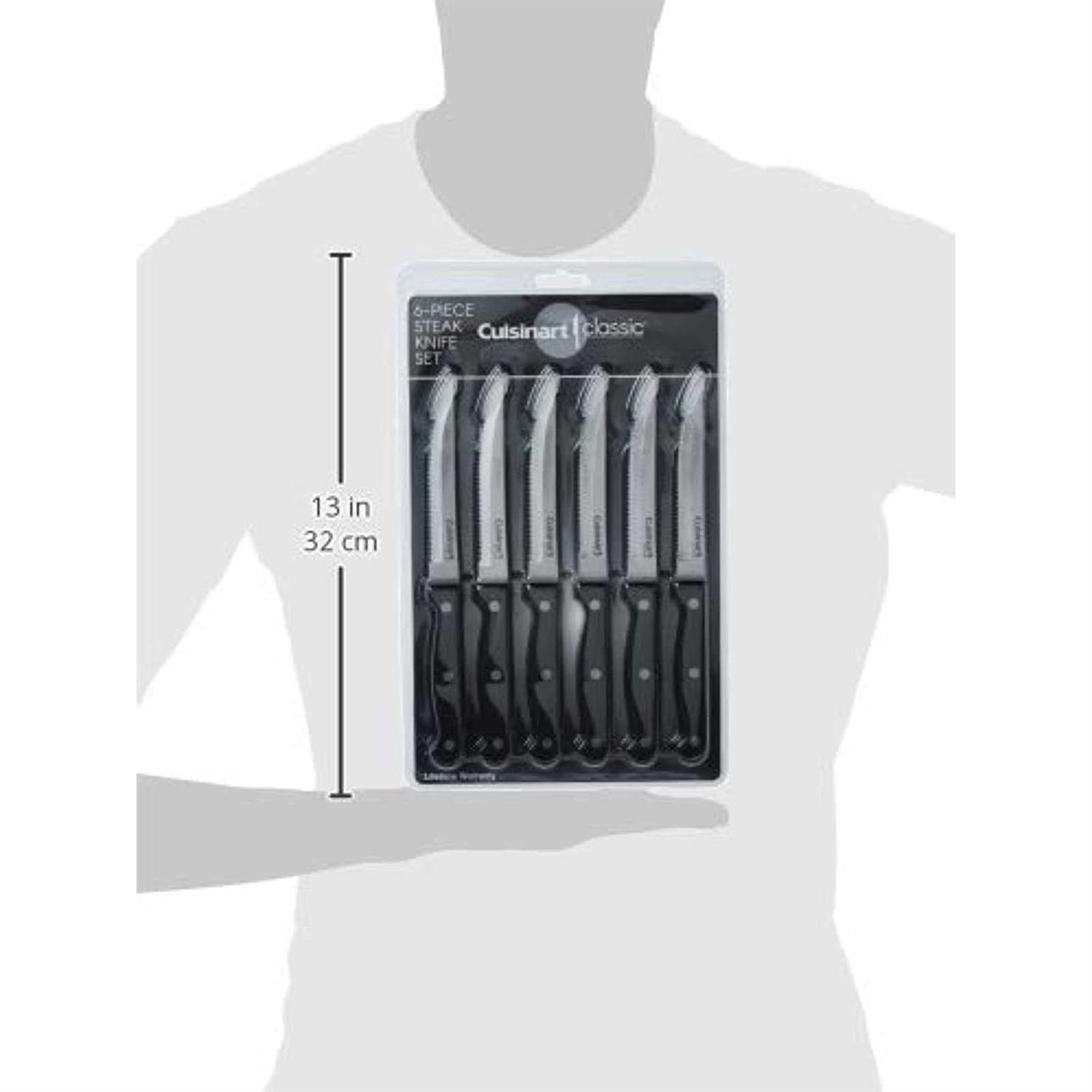 Cuisinart 6 Piece Steak Knife Set