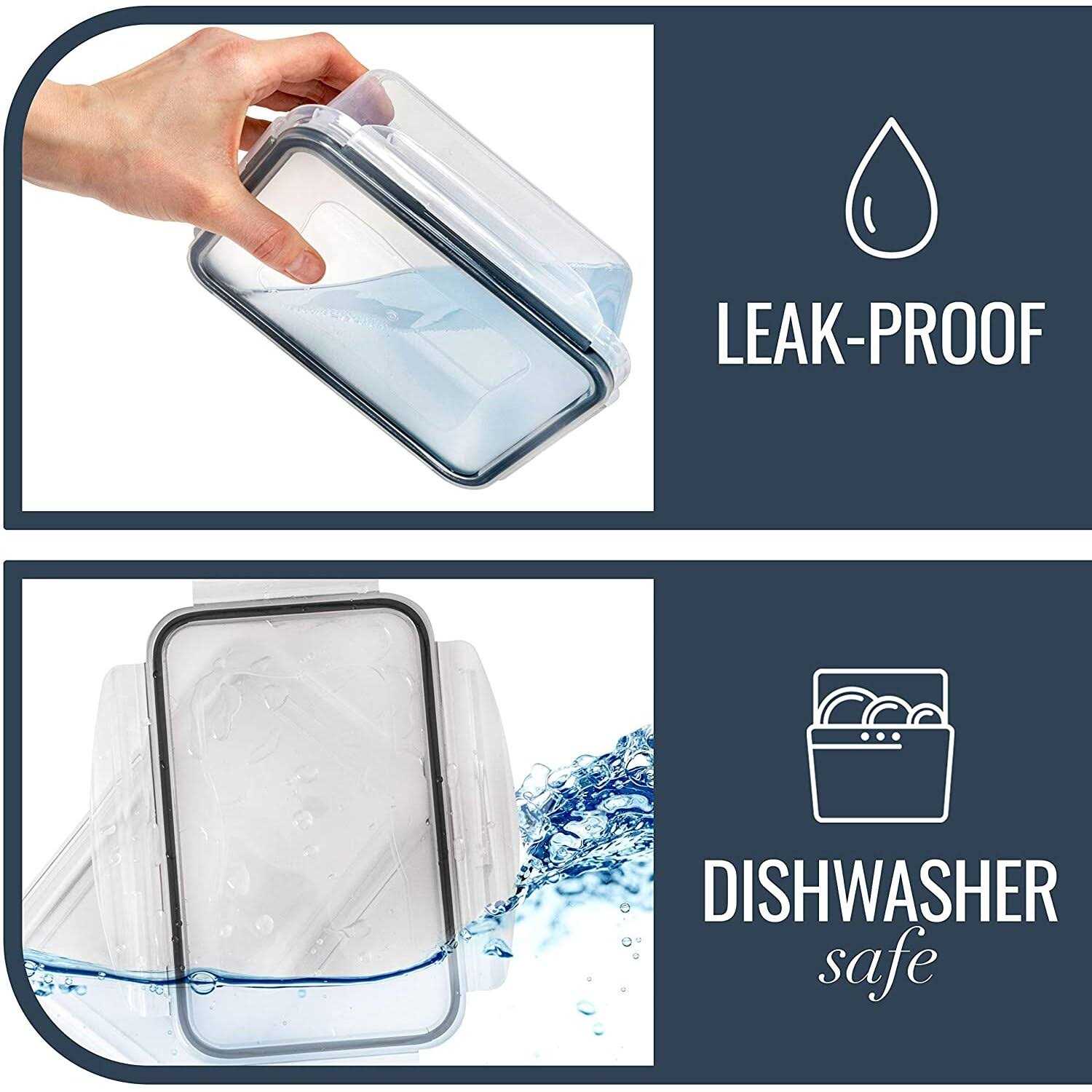 fullstar Food storage Containers with Lids plastic Containers