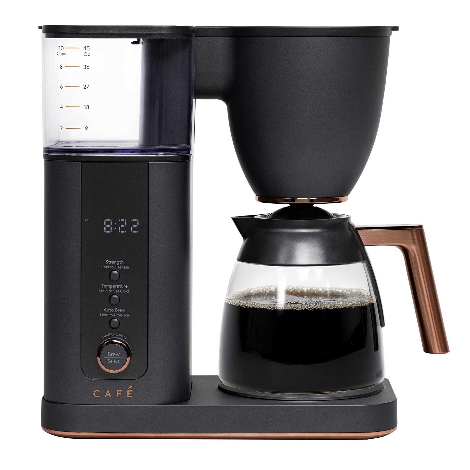Cafe Specialty Drip Coffee Maker with Glass Carafe