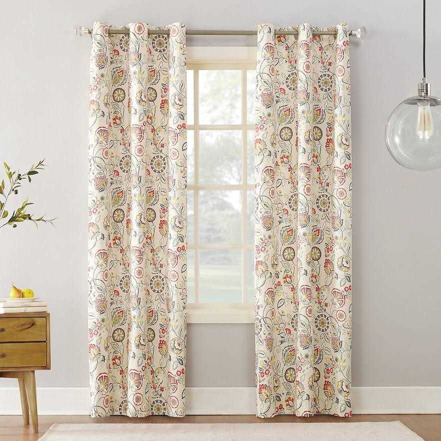 Sun Zero Room Darkening Grommet Single Curtain Panel