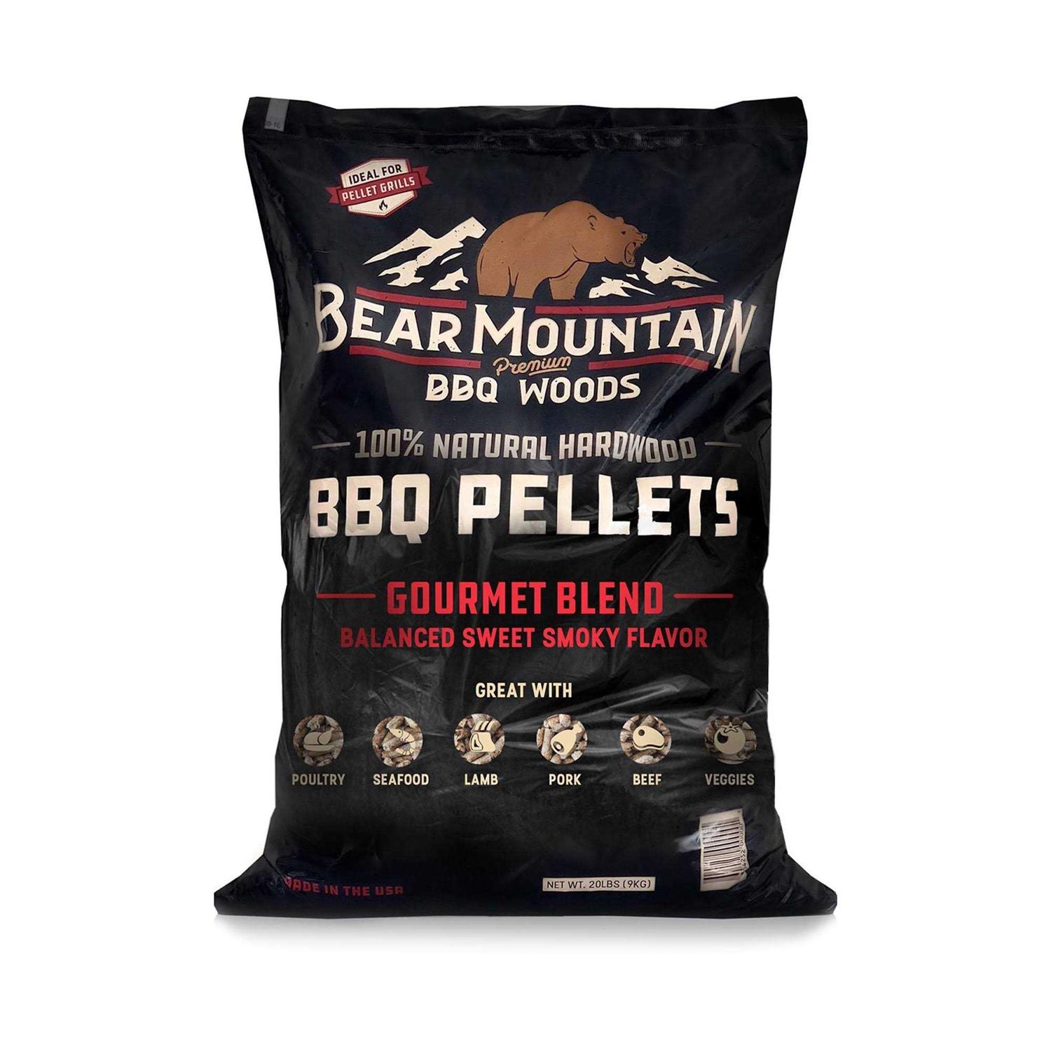 Bear Mountain Gourmet BBQ Hardwood Pellets