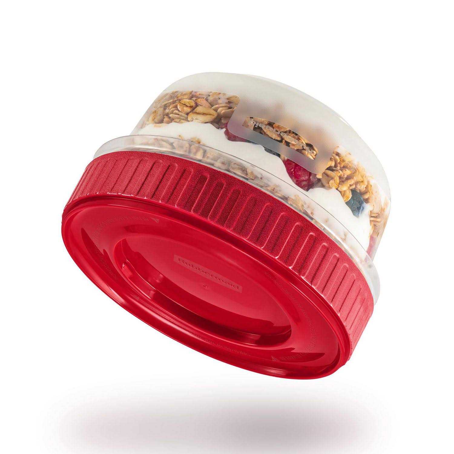 Rubbermaid TakeAlongs Twist & Seal 1.6-Cup Food Storage Containers