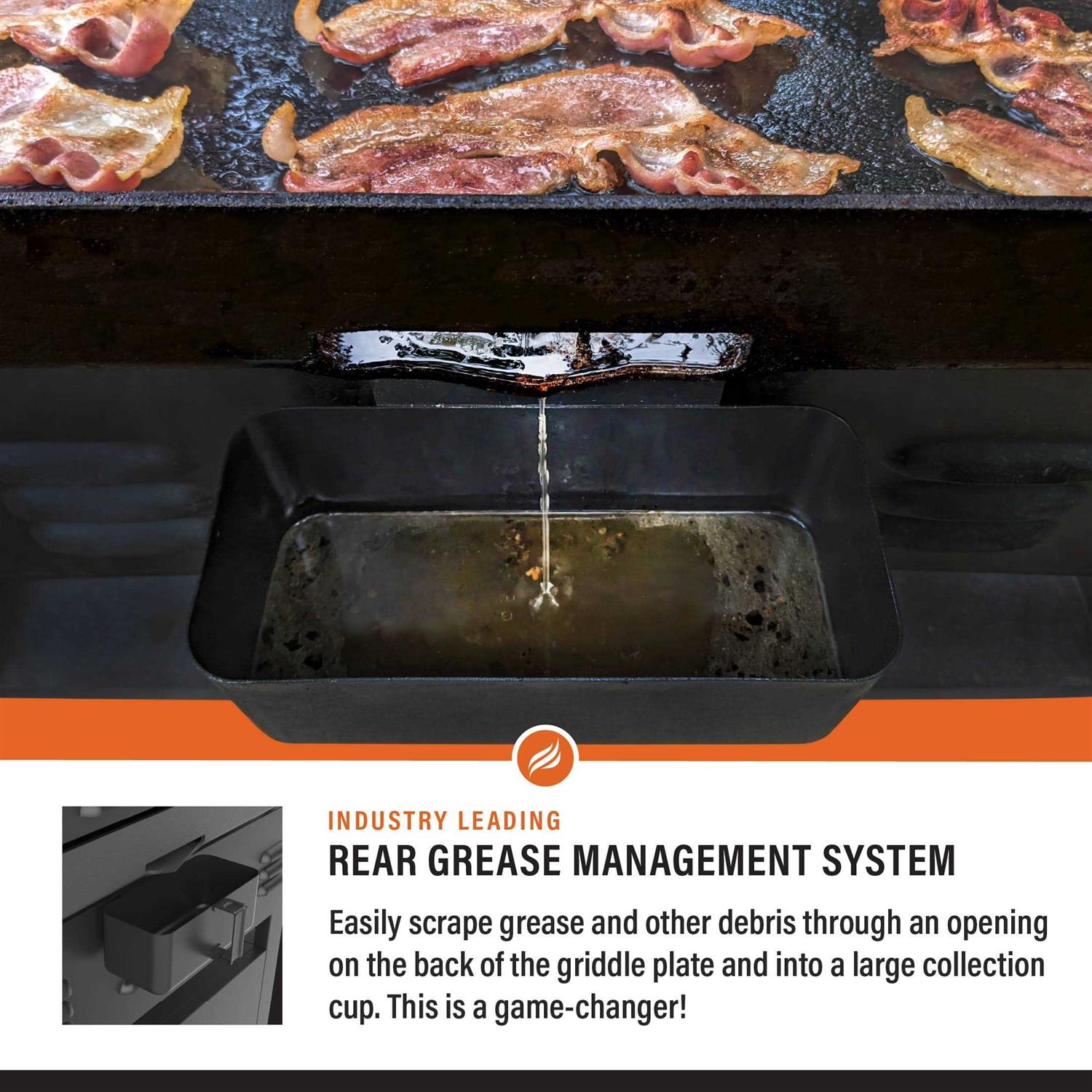 Blackstone Pro Series 2 Burner 22 Propane Pedestal Griddle with Hood