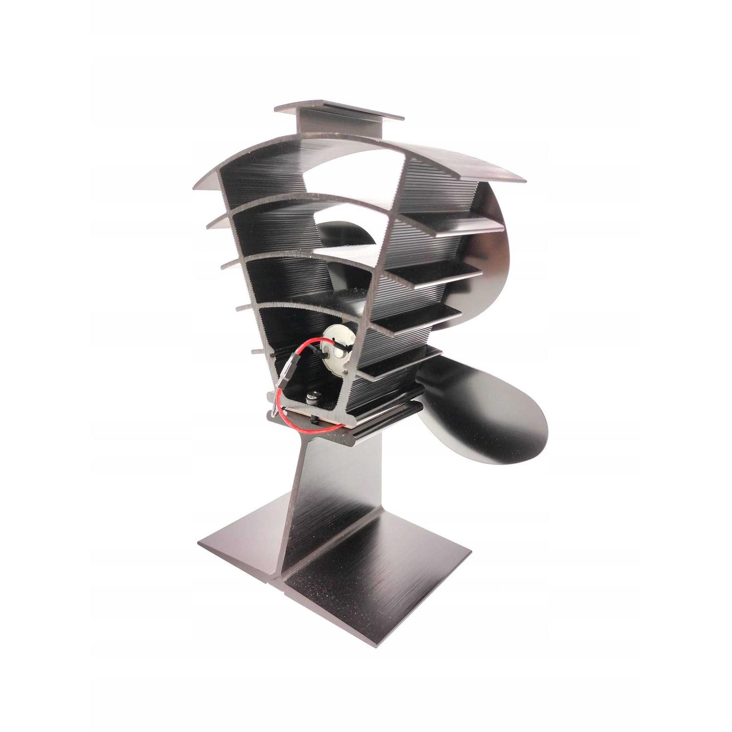 Valiant Premium Iv 4-Blade Heat Powered Log Burner & Stove Fan