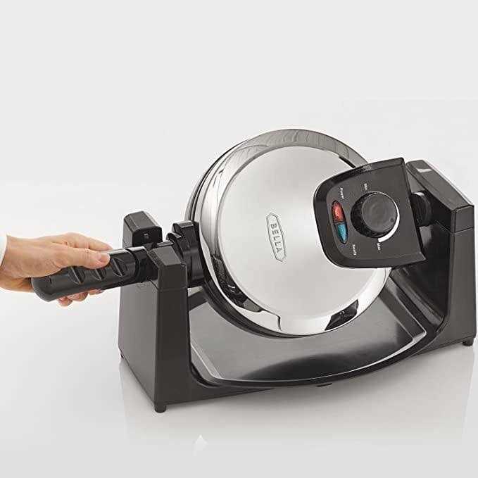 Bella Rotating Stainless Steel Waffle Maker
