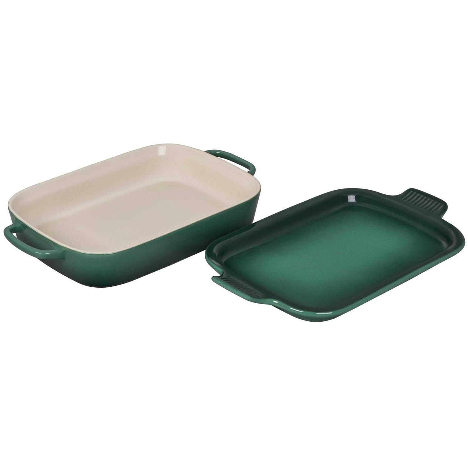 Le Creuset Rectangular Dish with Platter Lid