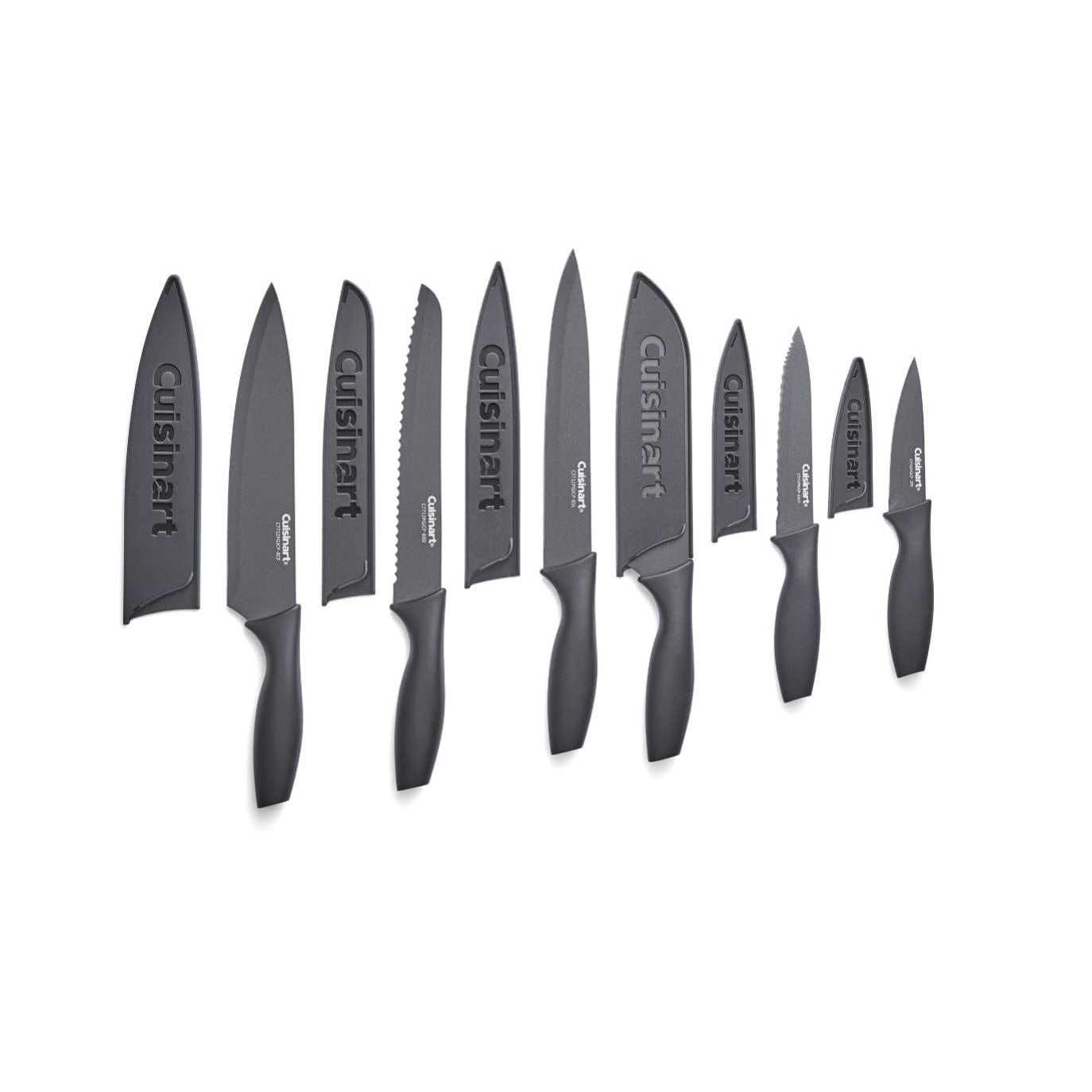 Cuisinart Advantage Color Collection 12-Piece Knife Set with Blade Guards