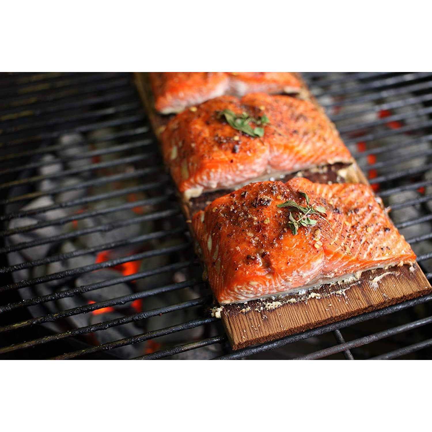 Wood Fire Grilling Co Cedar Planks for Grilling Salmon and More