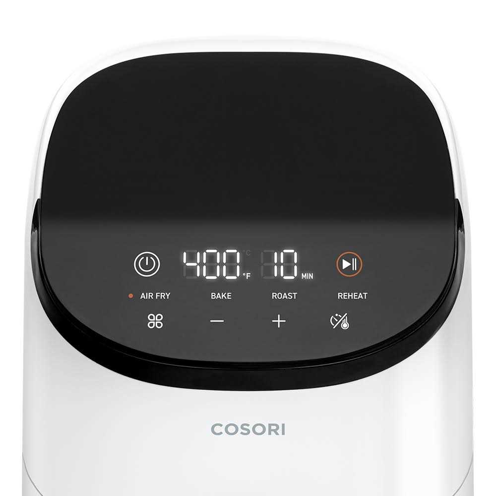 COSORI Small Air Fryer Oven 2.1 Qt, 4-in-1 Mini Airfryer, Bake, Roast, Reheat, Space-saving & Low-noise, Nonstick and Dishwasher Safe Basket