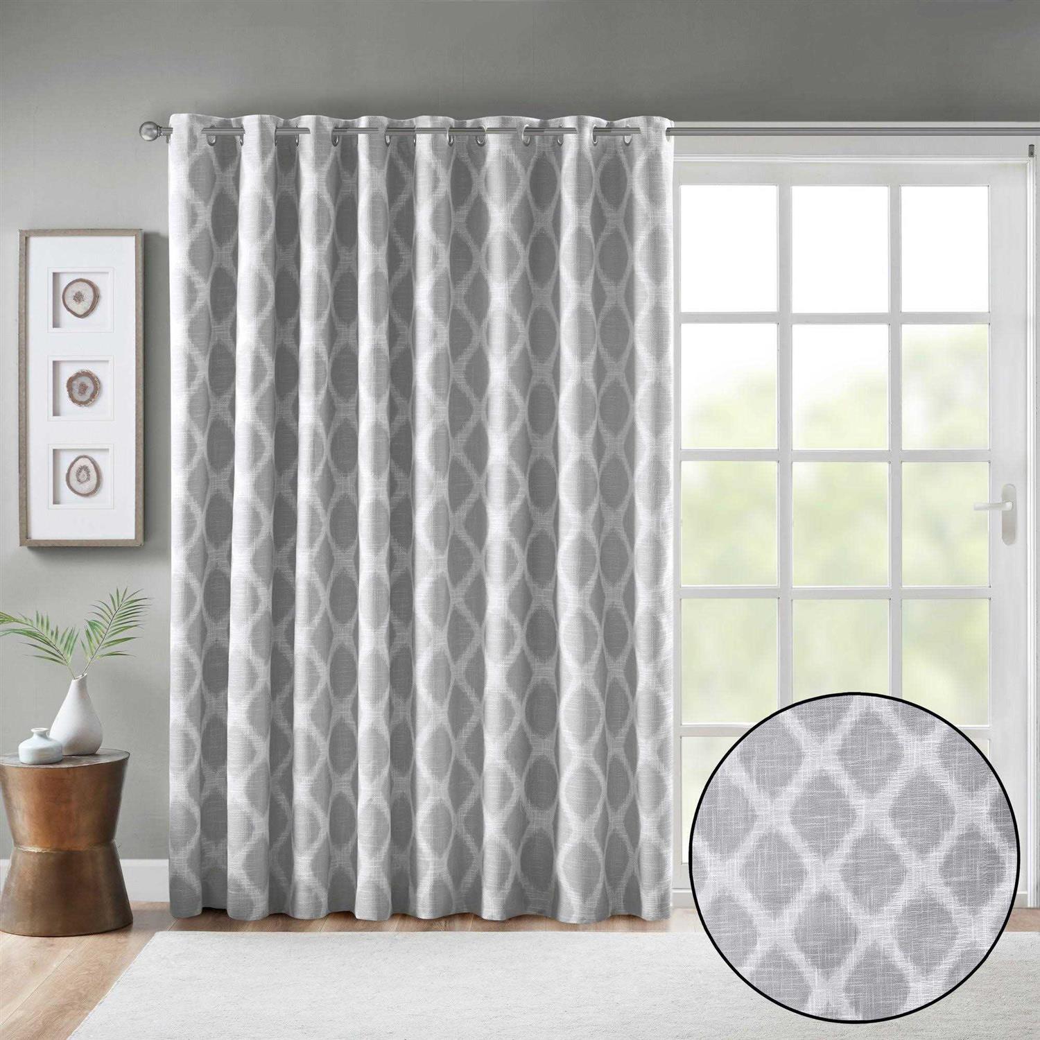 SunSmart Blakesly Printed Ikat Blackout Curtain