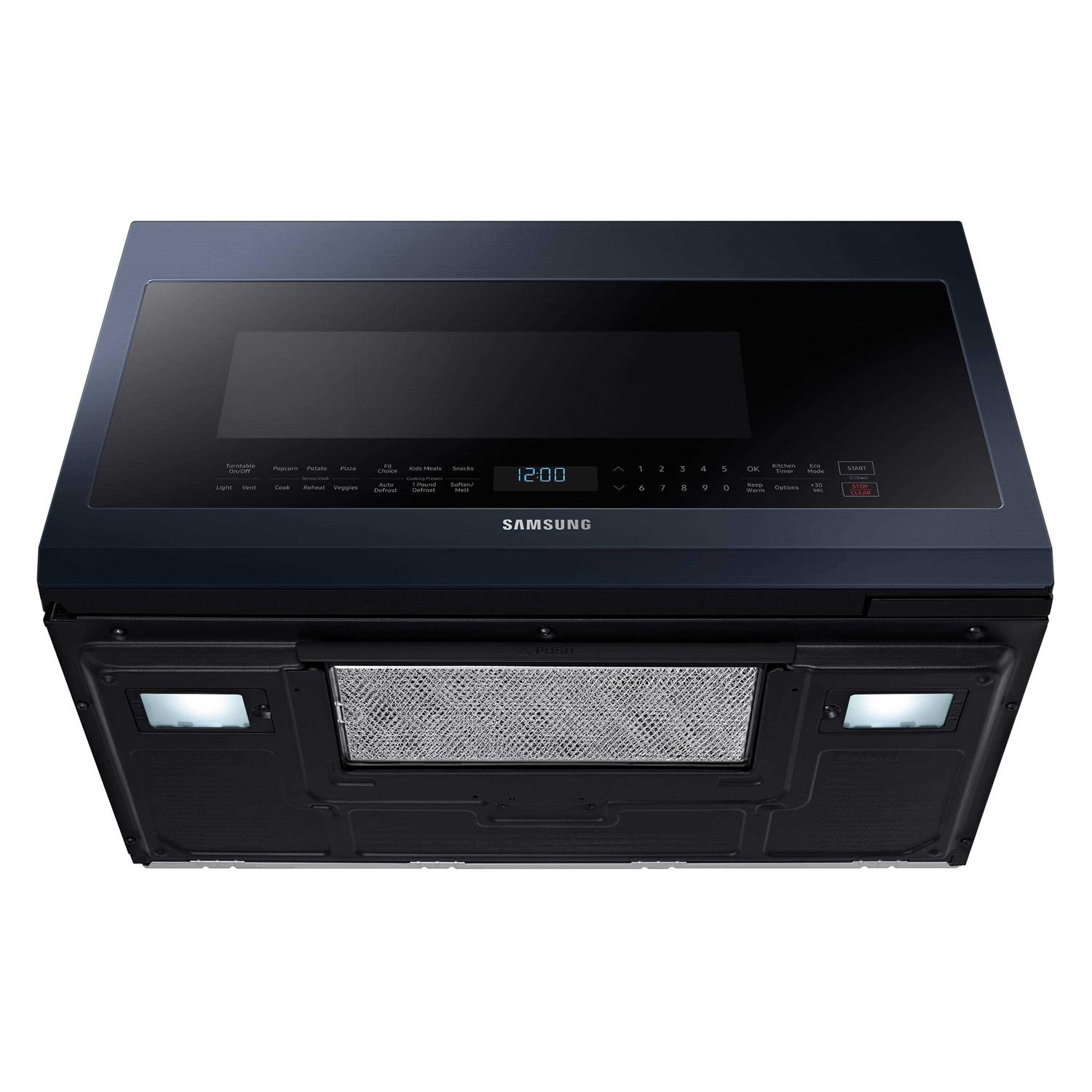Samsung Bespoke Over-the-Range Microwave 2.1 cu. ft. with Sensor Cooking ME21A706BQN