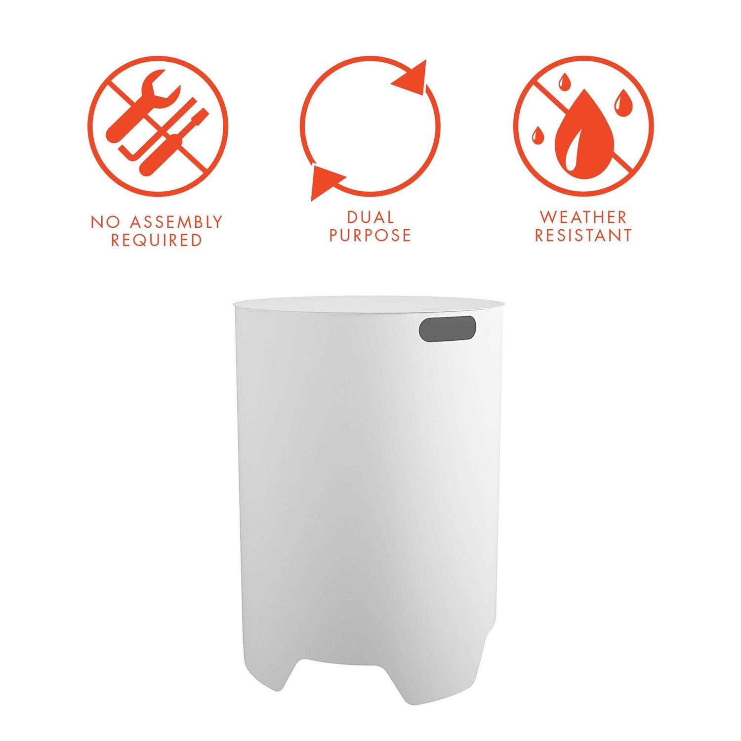 CosmoLiving by Cosmopolitan CosmoLiving 20 in. Round Propane Tank Cover by Cosmopolitan Astra