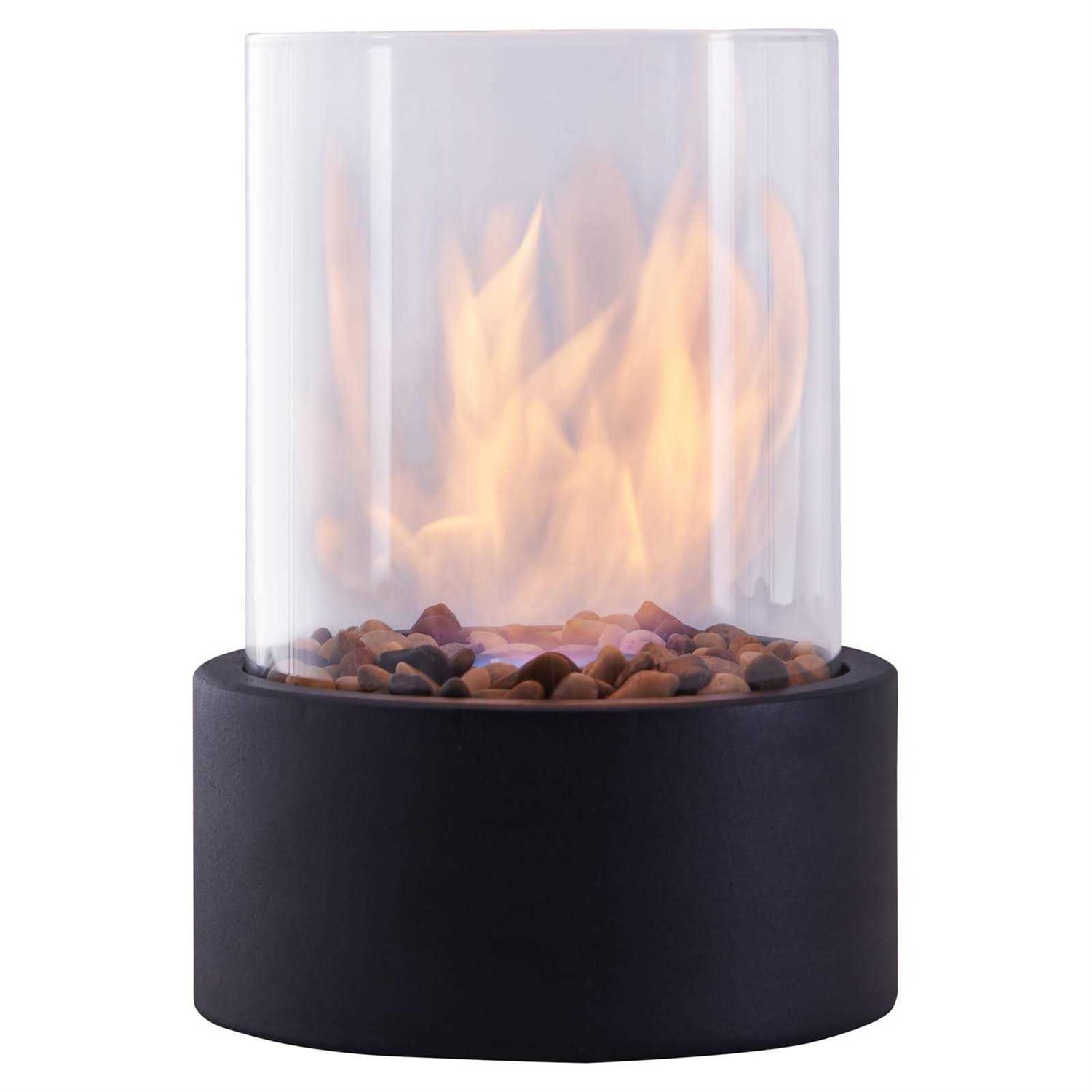 Danya B. Indoor/Outdoor Portable Tabletop Fire Pit Clean-Burning Bio Ethanol Ventless Fireplace