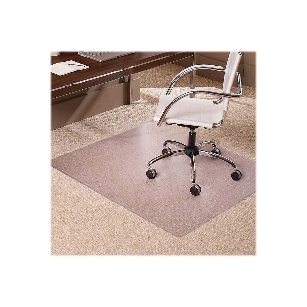 Staples Low Pile Carpet Chair Mat Rectangular