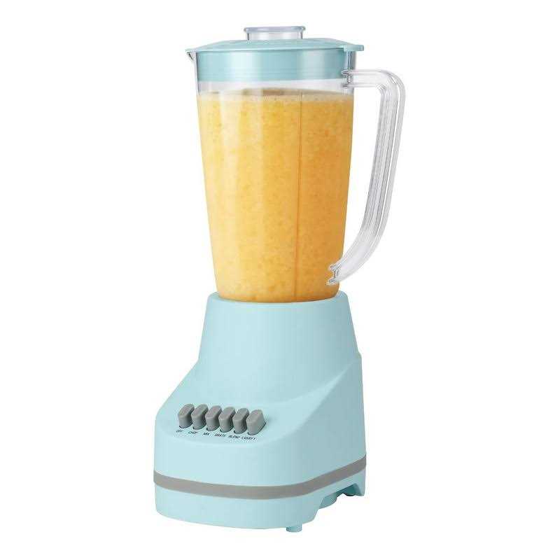 Mainstays 6 Speed Blender with 48 ounce Jar,1.5L Jar